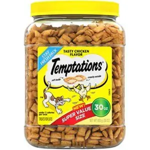212 MAIN Mars Petcare US 255073 Temptations Slow-Roasted Tasty Chicken Flavor Cat Treat, 30 oz