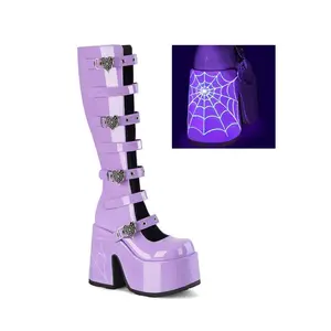 Buried Violets Platform Boots [CAM223/LV]