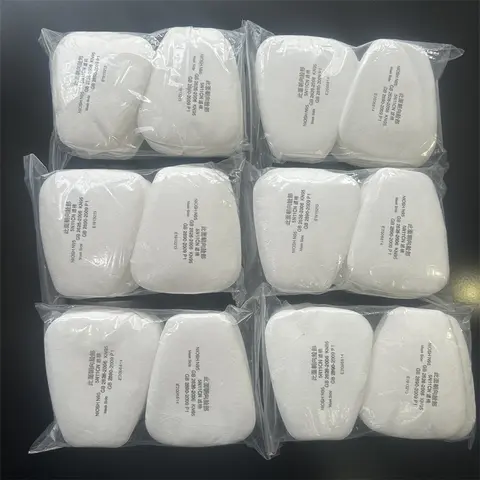 5N11 5N11CN Respirator Filter Protective Efficient Particulate Filtration Protection Filter Compatible for 6200, 6502, 6800, 7502 Series Respirator Against Particulates, Dust, Paint, Sanding