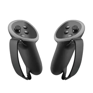 X-HPS18   Controller Grips Compatible with Meta Quest 3S/Quest 3 Accessories, Silicone Hand Strap Protector