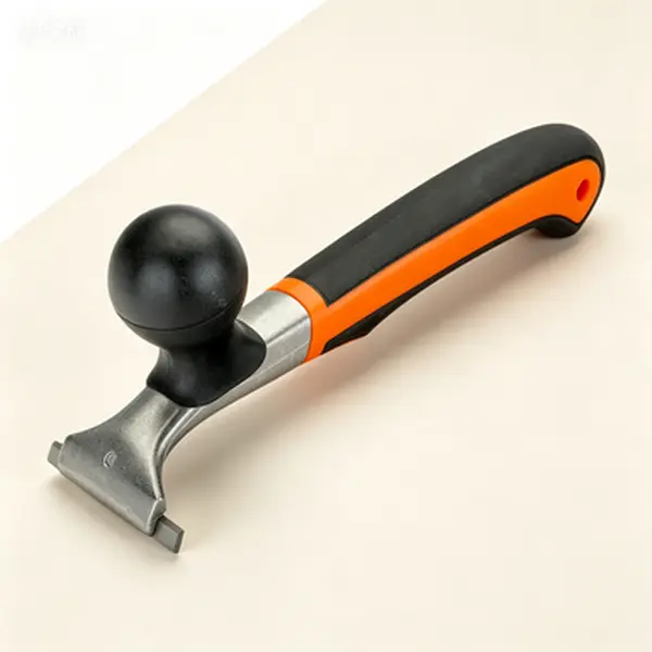 Heavy-Duty Carbide Scraper Hand Tool with Ergo Grip Handle, 2.5" Extra Wide Blade for Paint, Rust Removal, Adhesive Removal, Restoration, Designed for Confined Spaces, Reusable with Replacement Blades