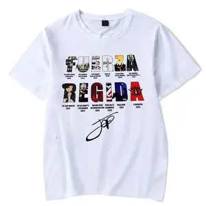 Fuerza Regida Album Art Collage T-Shirt, Music Iconography Graphic Tee, Tribute to 2018-2025 Hits, Soft Cotton Blend Shirt, Latin Music Apparel for Fans and Collectors