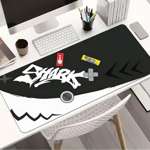 Shark Mouse Pad, Keyboard Mat, Ellen Joe Tail Playmat, Shark Game Desk Mat For Computer Accessories, Gift For Gamer