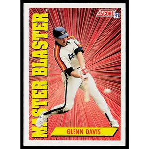 Glenn Davis 1991 Score #405 Houston Astros