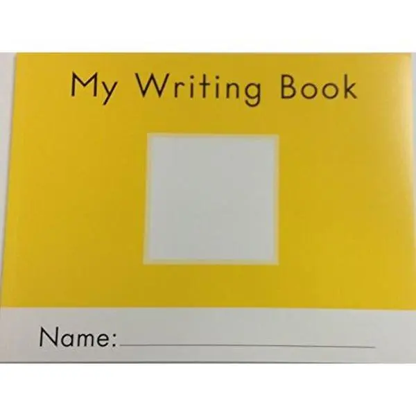 Used Writing Practice Notebook (Yellow, Softcover) by Irene C. Fountas, Fountas & Pinnell Literature Book, Lightweight