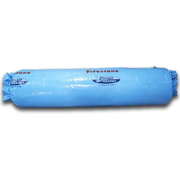 Firestone W56PL41010 EPDM Rubber Pond Liner, 10x100ft Roll, Flexible Outdoor UV-Stabilized Sheet