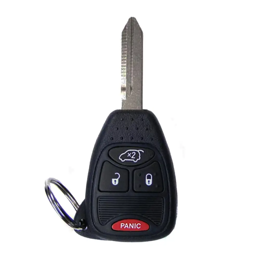 Replacement for Key Fob Replacement for 2008-2014 Dodge Avenger, 4B Button Car Key Fob with FCC# OHT692427AA