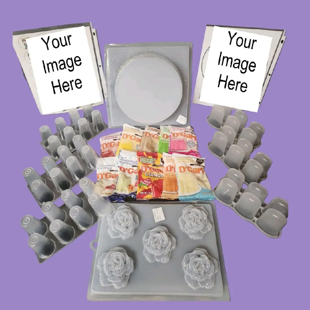 Gelatina/Jello Package Kit