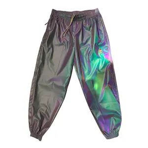 Reflective Parachute Pants