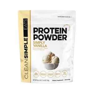 Protein Powder: Simply Vanilla (30 Serving Bag) Protein Powder: Simply Vanilla (30 Serving Bag)