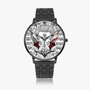 Sukuna (Instafamous Steel Strap Quartz Watch - With Indicators)