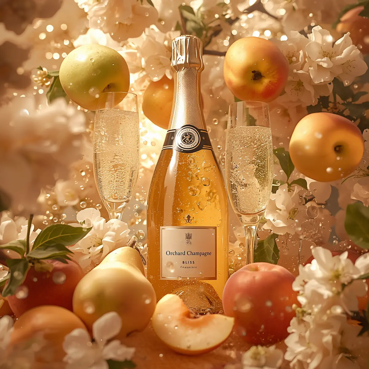 Orchard Champagne Bliss Ultra Candle Fragrance | Premium Fruity Sparkling Scent