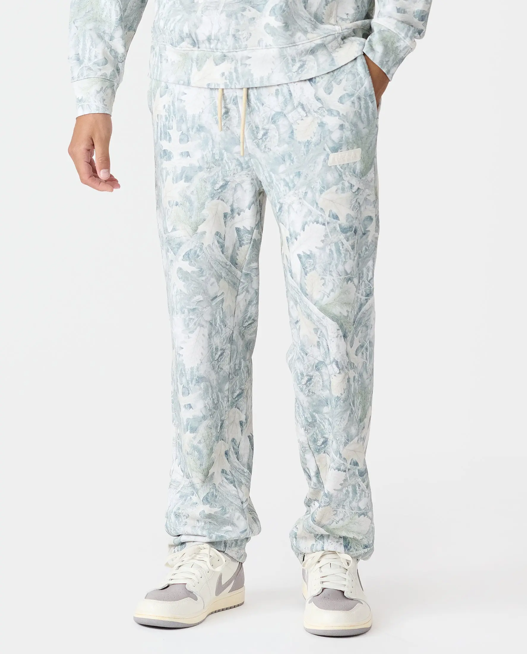 Fairfax Sweatpant Washed Forest Camo Sage, XS