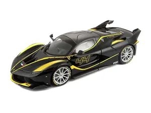 Ferrari FXX K #44 - Black (Signature Series) Diecast 1:18 Scale Model - Bburago 16907BK