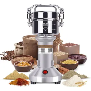 150g Grain Mill  1500W Electric Stainless Steel Grain  High-Speed Pulverizer  Machine for Dry Wheat, Oats, Corn, Pepper and Coffee Beans (150g Stand Type)
