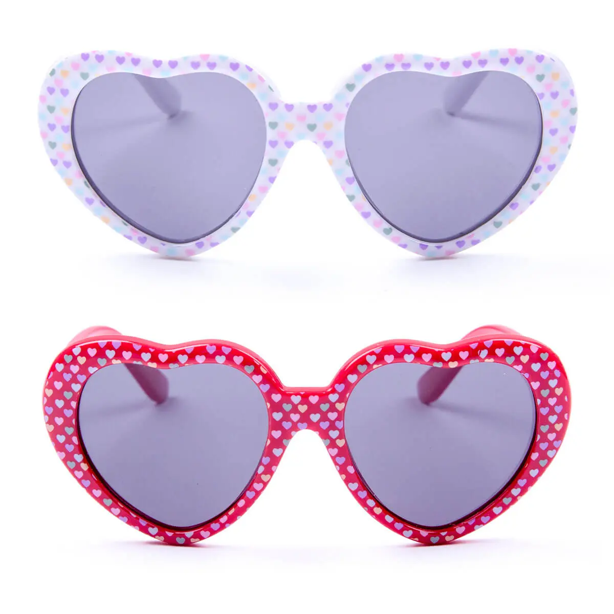 Heart Toddler Sunglasses - Kids Eyewear Cute For Valentine's Day and Everyday