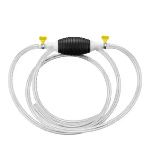 2M Car Emergency Fuel Extractor Universal Siphon Hose Pressurised Manual Self-priming Fuel Pump Car Engine Fuel Accessories Car Parts