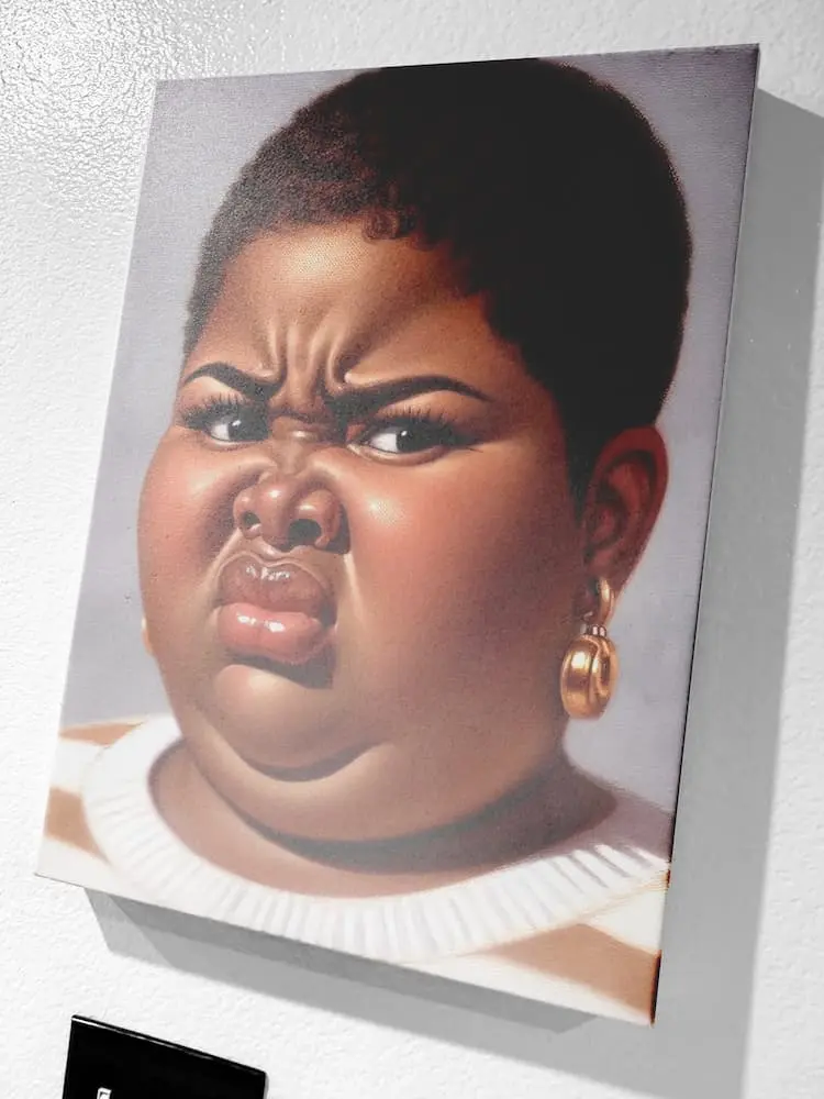 Stank Face Chunkz #2. Black Poster
