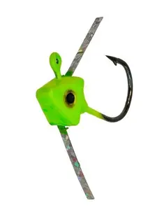 Flashin Assassin Walleye Jig Head with Holographic Flash