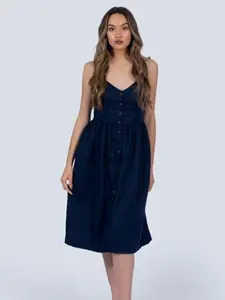 Everly Dress in Navy | Ethical Fashion