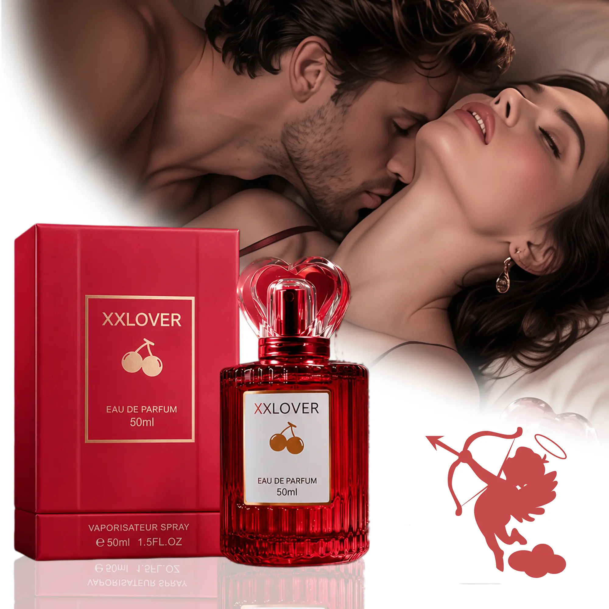 Women’s pheromone perfume spray, single bottle — floral-fruity fragrance, long-lasting allure, perfect for dates and everyday wear, a beauty product that boosts confidence, women’s pheromone perfume.