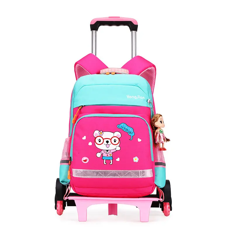 Korean Detachable Trolley Bag For Elementary School Students Korean Detachable Trolley Bag For Elementary School Students