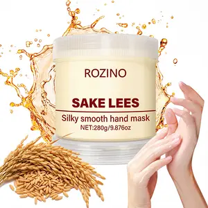 Rozino wine lees hand mask, smooth texture, apply to clean hands, 280 g