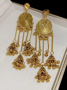 Exaggerated Round Dangle Earrings for Women, Statement Earrings, 925 Silver Needle Hypoallergenic Jewelry, Elegant Party Accessory, Perfect Gift Idea