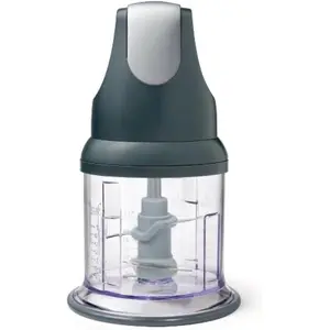 Ninja Express Chop NJ100 Food Processor with Ergonomic Power Head for Quick Chopping Grinding Blending and Mincing