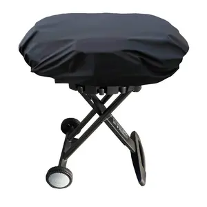 1pc Outdoor Portable Grill Cover, Garden Grill Protective Cover, BBQ Stove Cover.