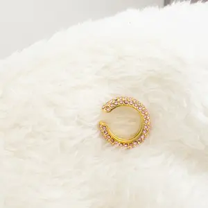 Kaia Ear Cuff (Pink CZ)