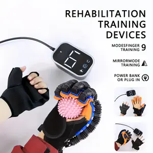upgraded Rehabilitation Robot Gloves with Mirror Mode & Power Bank for Enhanced Finger Function Training Ergonomic Design Ideal for Elderly Hand Exercisers & Finger Separation Trainers Warm Gift - Plug hand exerciser ideal gift finger exerciser arthritis