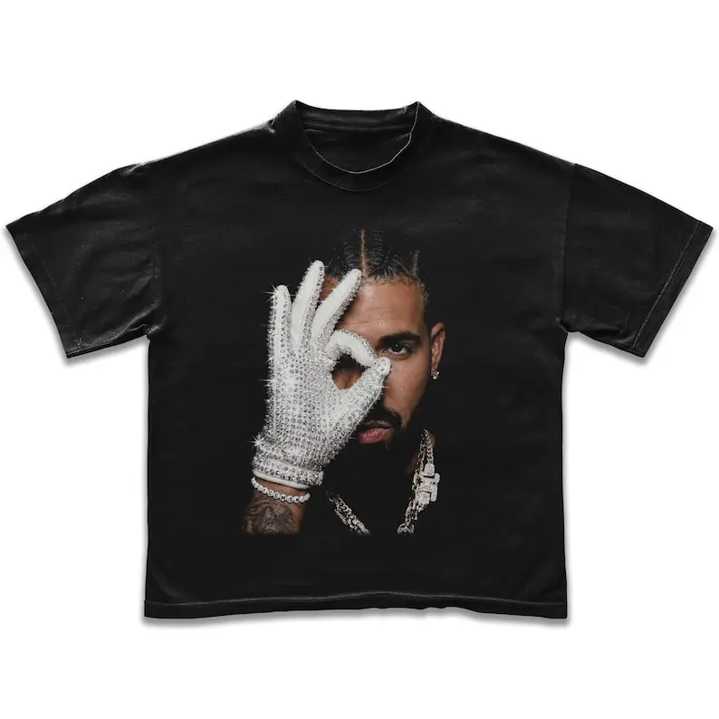 Drake ICEMAN Graphic Tee, Hip Hop Rapper Shirt, Vintage Rap Music Fan Shirt, Unisex Streetwear Tee