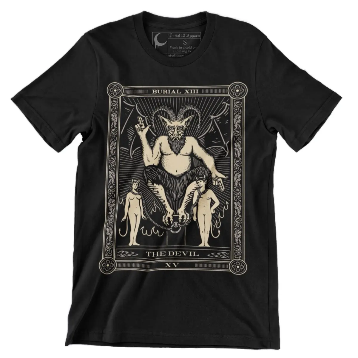 Burial 13 Apparel: The Devil Tarot Unisex Tee