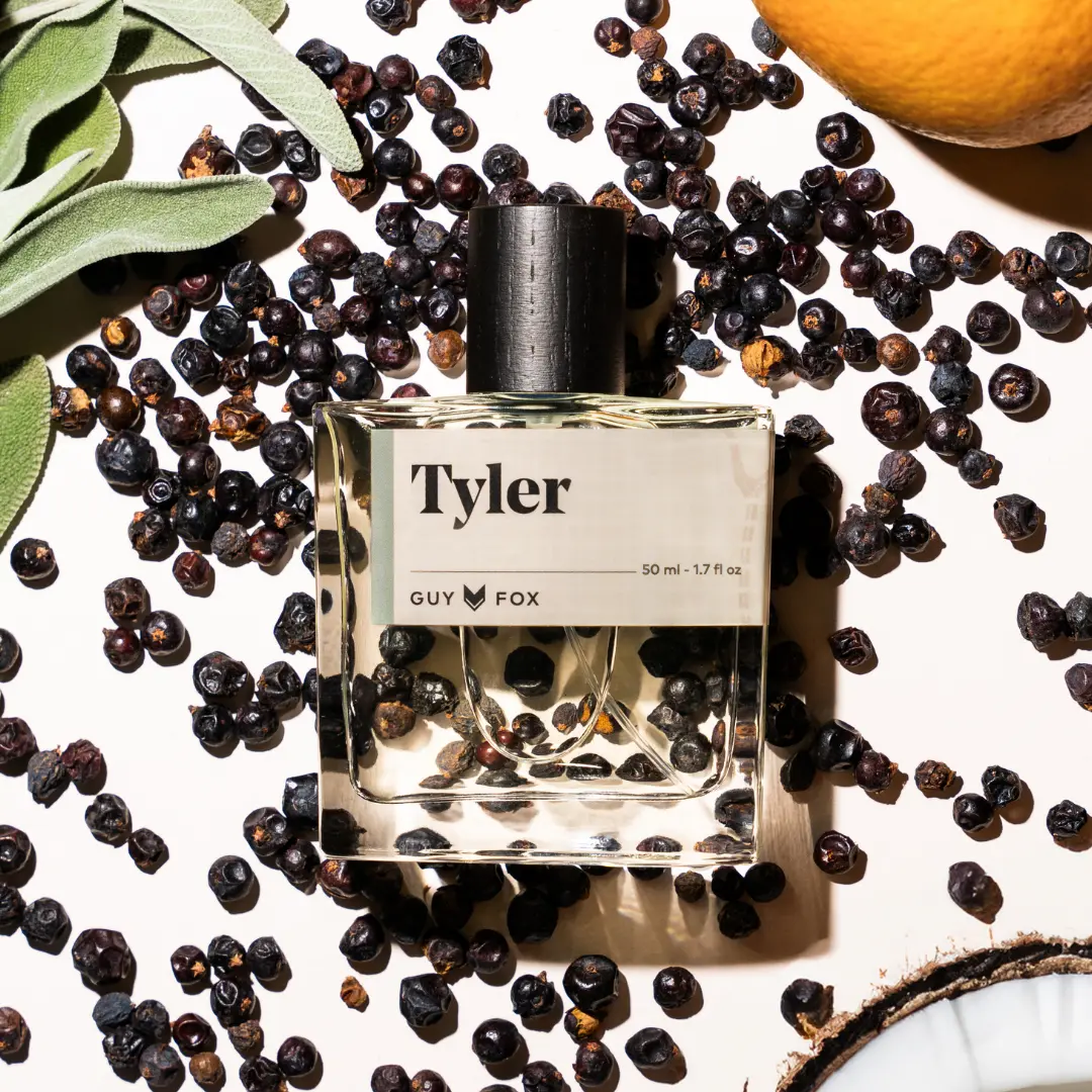 Tyler by GUY FOX - Beachy & Bright Fragrance with Coconut Water & Coastal Sage Notes - 50ml Extrait de Parfum - Made in USA