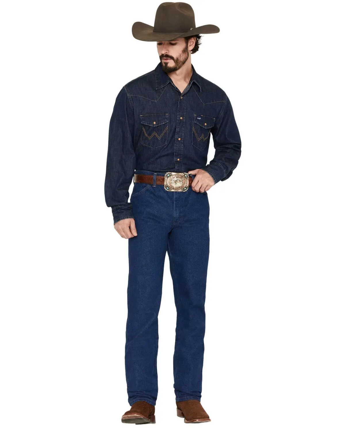 Wrangler Men's 936 Cowboy Cut Slim Fit Prewashed Jeans - 0936Pwd_X2 Wrangler Men's 936 Cowboy Cut Slim Fit Prewashed Jeans - 0936Pwd_X2