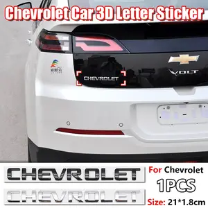 Chevrolet letter labeling, car rear door letter logo, car rear badge modification, suitable for Chevrolet Cruze/Chuangku/Maruibao/Explorer/Changjun EV and other models sold on the market