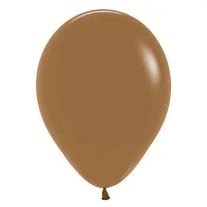 5" Sempertex Deluxe Mocha Balloons 100 Bag #51599
