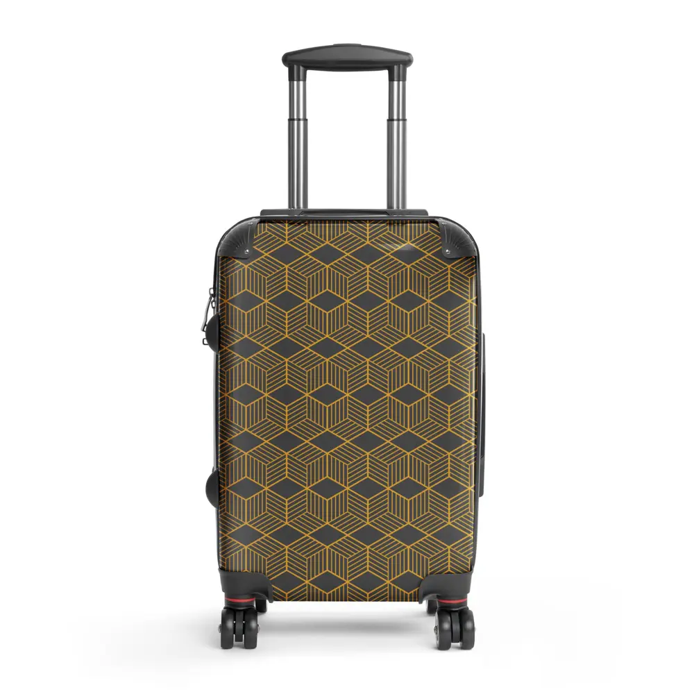 Durable Hard-Shell Suitcase - Multi-Size (Small/Med/Large), Unisex, Rolling Wheels, Ideal for Leisure & Outdoor Travel