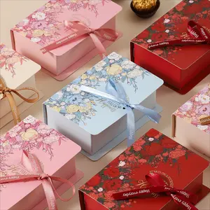 Elegant Bowknot Gift Box, Birthday Present Packaging, High-End Luxury Favor Box, Empty Gift Wrap Box for Special Occasions, Versatile Use, Gift Box Design