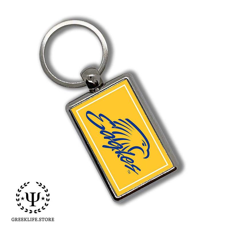 Embry-Riddle Aeronautical University Eagles Sport Keychain Rectangular