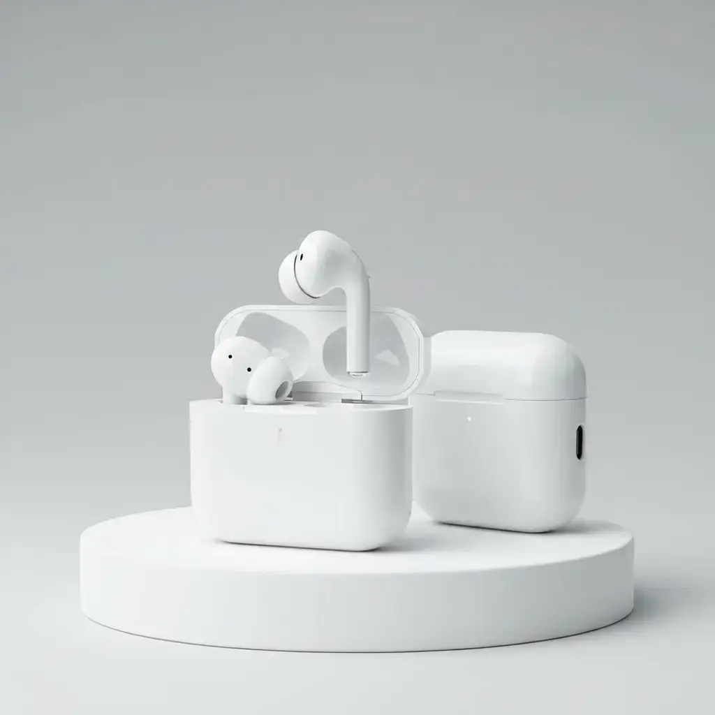 In-Ear Wireless Earphones (Buy 1 Get 1 Free) - Bluetooth 5.3, 3D Stereo Sound, USB-C Charging Case, for Sports, Office Use