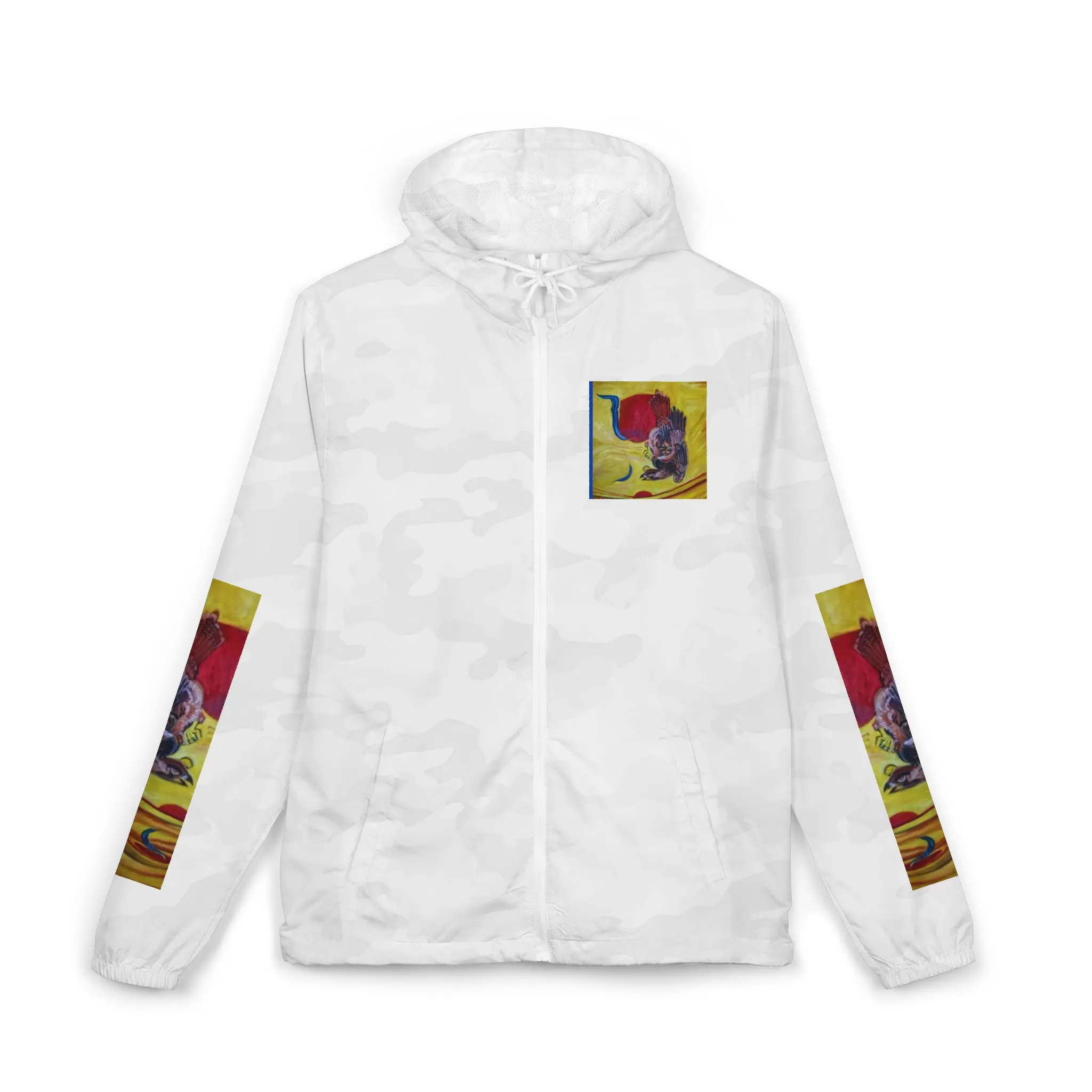 Unisex Full-Zip Windbreaker Jacket