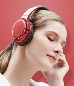 Bluetooth Retro Bass 5.4 ANC Headphone Video Game With Light Audio Headset bluetooth audifonos bluetooth noisecancellingheadphones Portable Charging Space Electronic Earbuds Black tiktok headphones Wireless Foldable