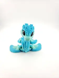 Lochness Monster - Articulated - Cinderwing3d - 3D Printed Dragon - Unique Gift