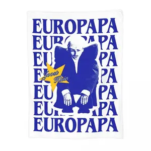 I Love Joost Klein Merch Blanket Coral Fleece Plush Bedding Europapa Eurovisions Throw Blankets Lightweight Thin for Couch Quilt