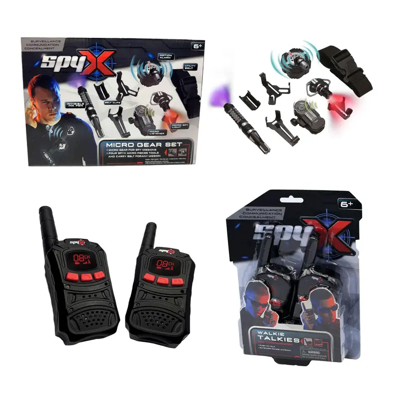 MukikiM SpyX Micro Gear Set & Walkie Talkie Set