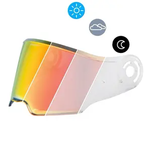 Daytona C6 Shield Outer Helmet Visor with Sun & Moon Modes for Optimal Visibility