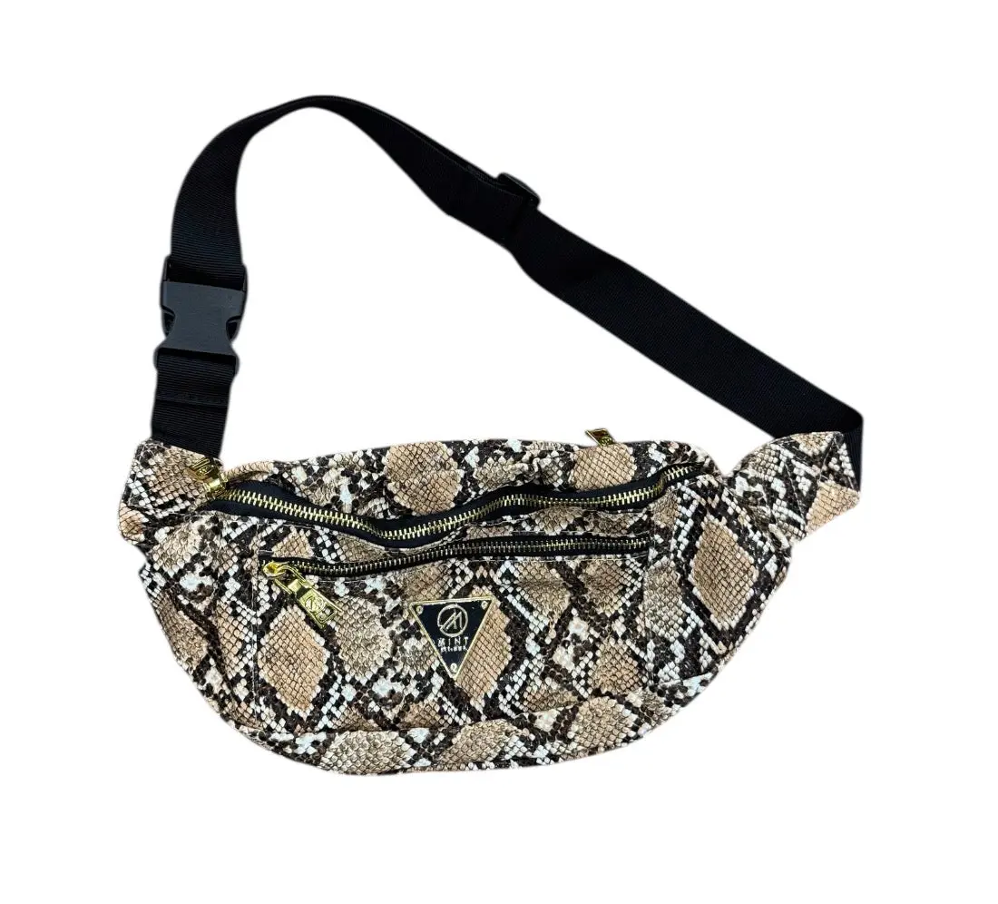 Mint Cobra Fanny Pack Bag (Tan)