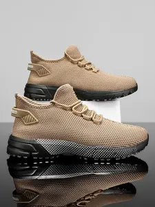 Men's Mesh Breathable Lightweight Sneakers, Lace Up Sneakers, Super Lightweight Sneakers, Casual Comfortable Sports Running Shoes, Jogging Shoes, Outdoor Walking Shoes, Athletic Shoes